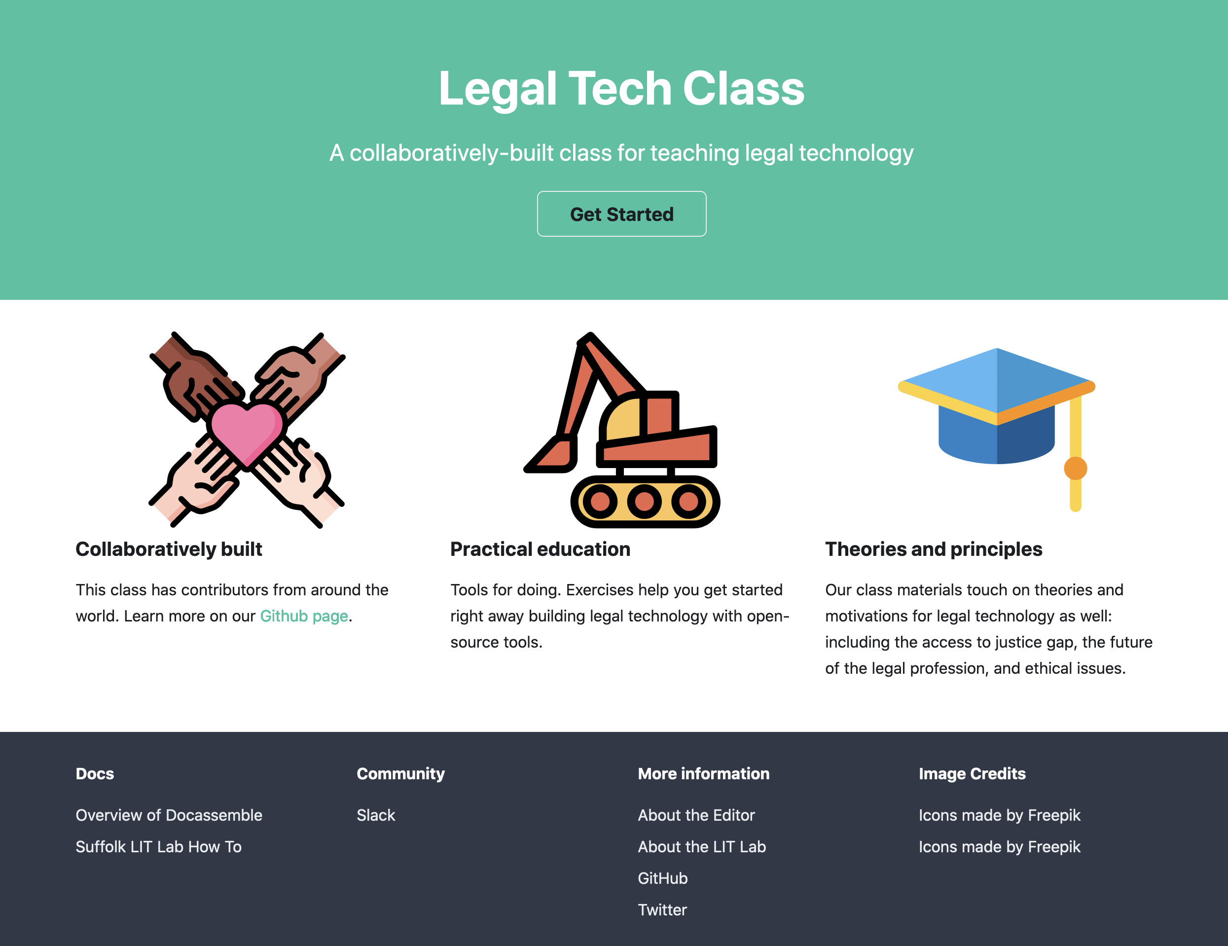 Legal Tech Class Screenshot